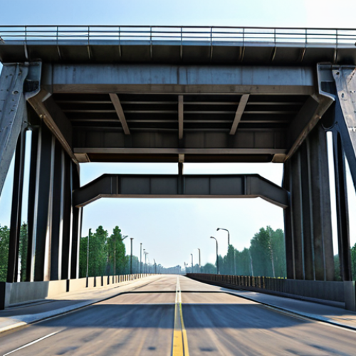 **

"Civil Engineering foundation principles: A stable bridge design with balanced forces, showcasing the importance of material selection (steel and concrete), professional setting, fully clothed engineers inspecting, safe for work, appropriate content, perfect anatomy, natural proportions, professional, family-friendly."

**