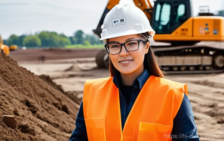 토목공학에서 지반공학의 중요성 - Image Prompt 1: The Geotechnical Investigator**