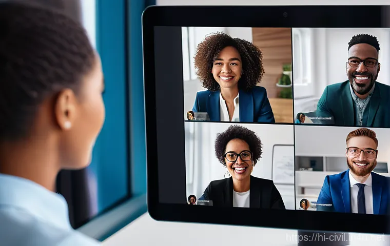 토목공학자들의 네트워크 형성 방법 - **Prompt 1: Virtual Networking and Collaboration**
    "A vibrant, high-angle shot of a diverse grou...